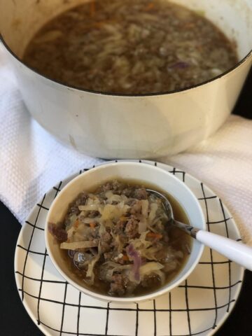 Egg Roll Soup Gluten Free