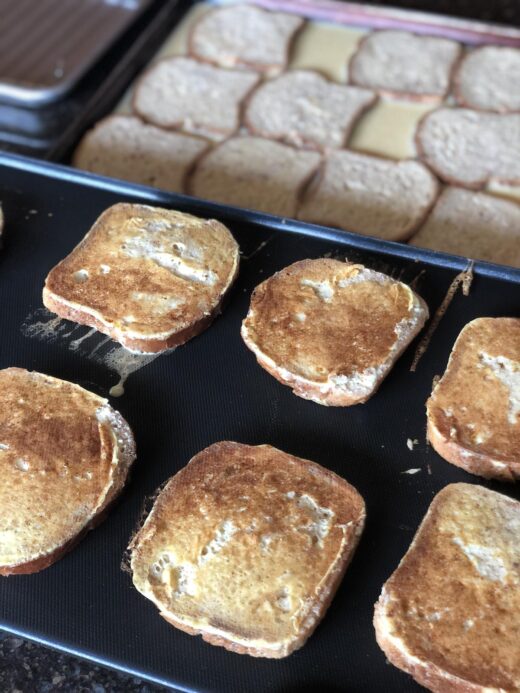 Martha Stewart's Classic French Toast cooking