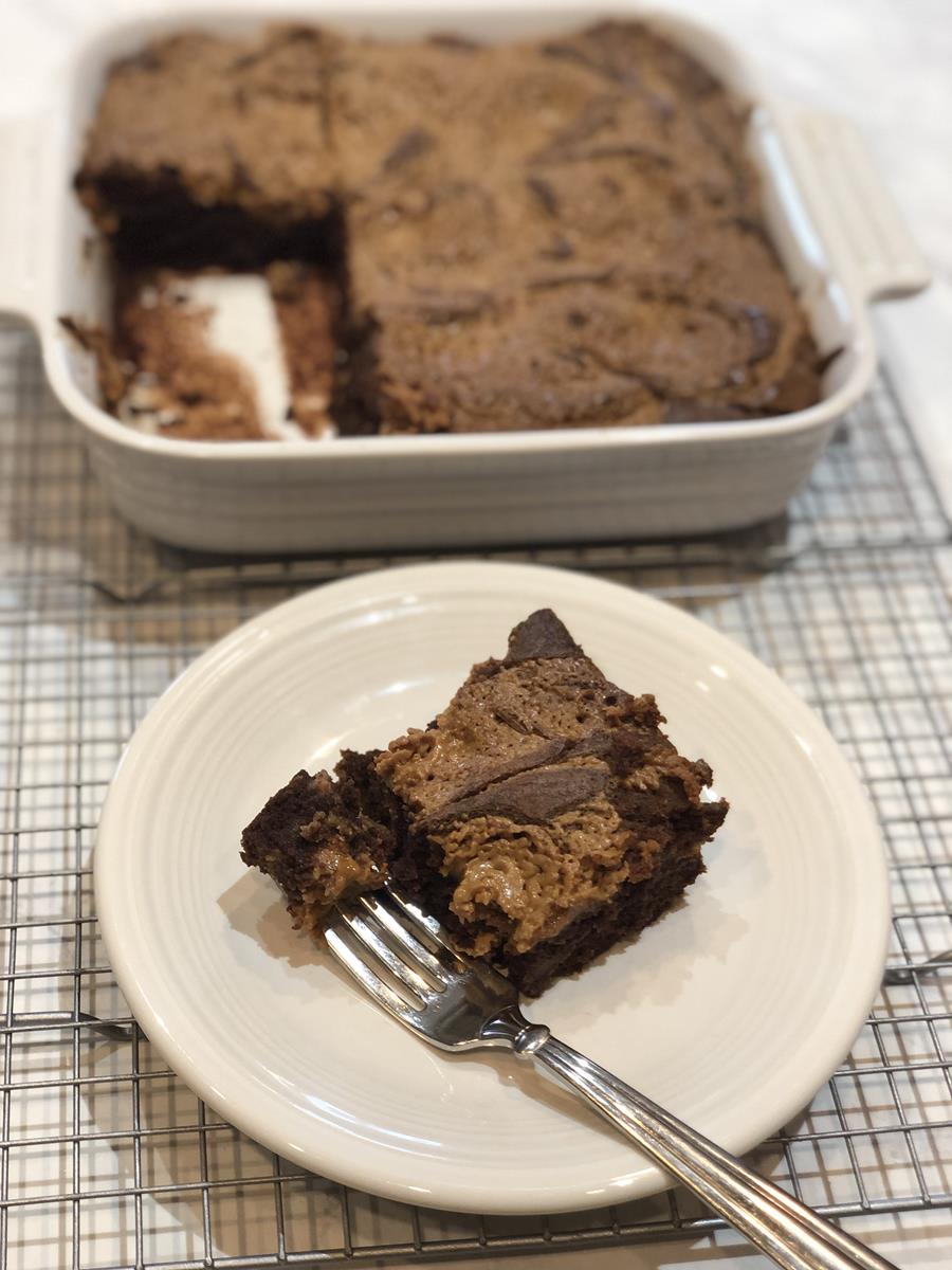 Martha Stewart's Peanut Butter Brownies with Gluten Free Option