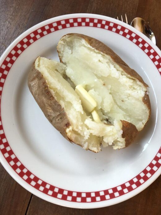 Martha Stewart's Baked Potato Tip