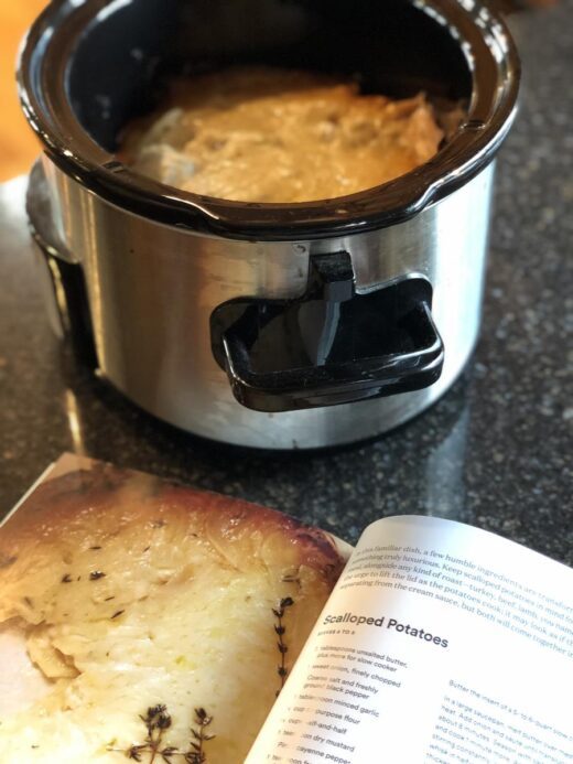 Martha Stewart's Slow Cooker Scalloped Potatoes