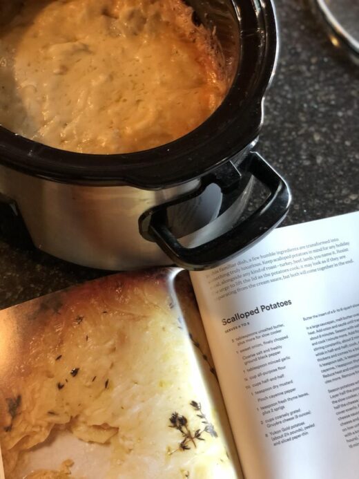 Martha Stewart's Slow Cooker Scalloped Potatoes Recipe