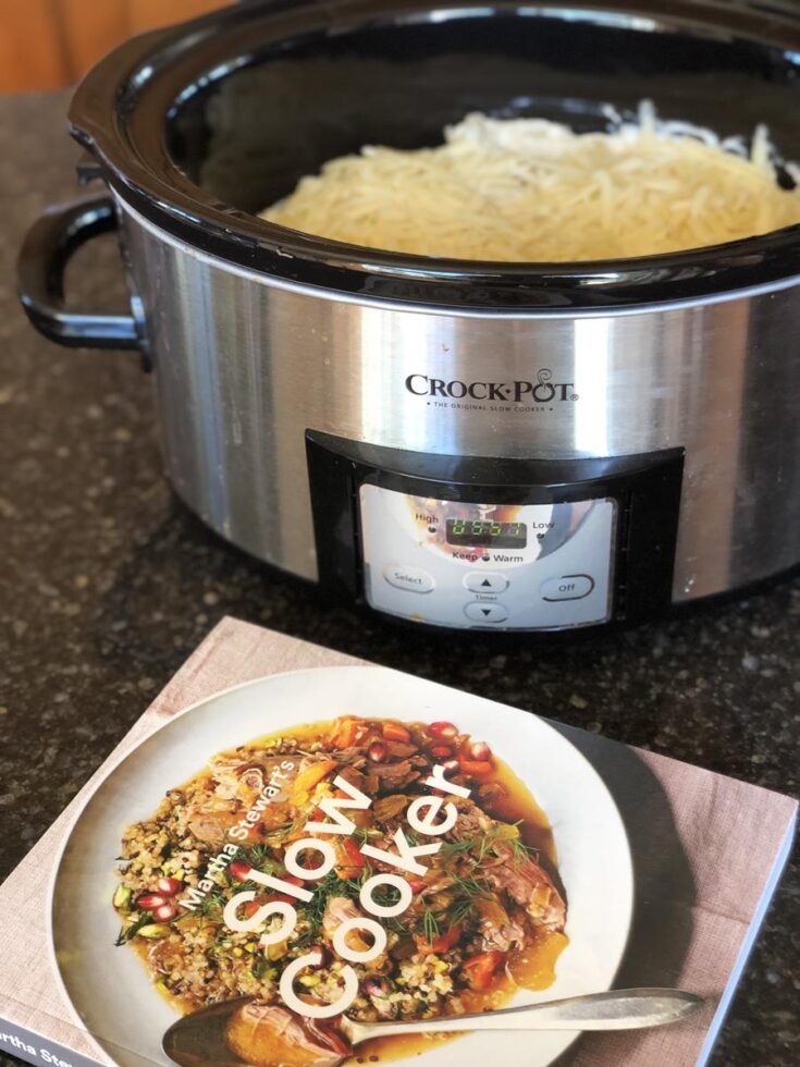 Martha Stewart's Slow Cooker Scalloped Potatoes from Cookbook