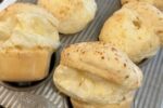 gluten free cheese rolls in pan