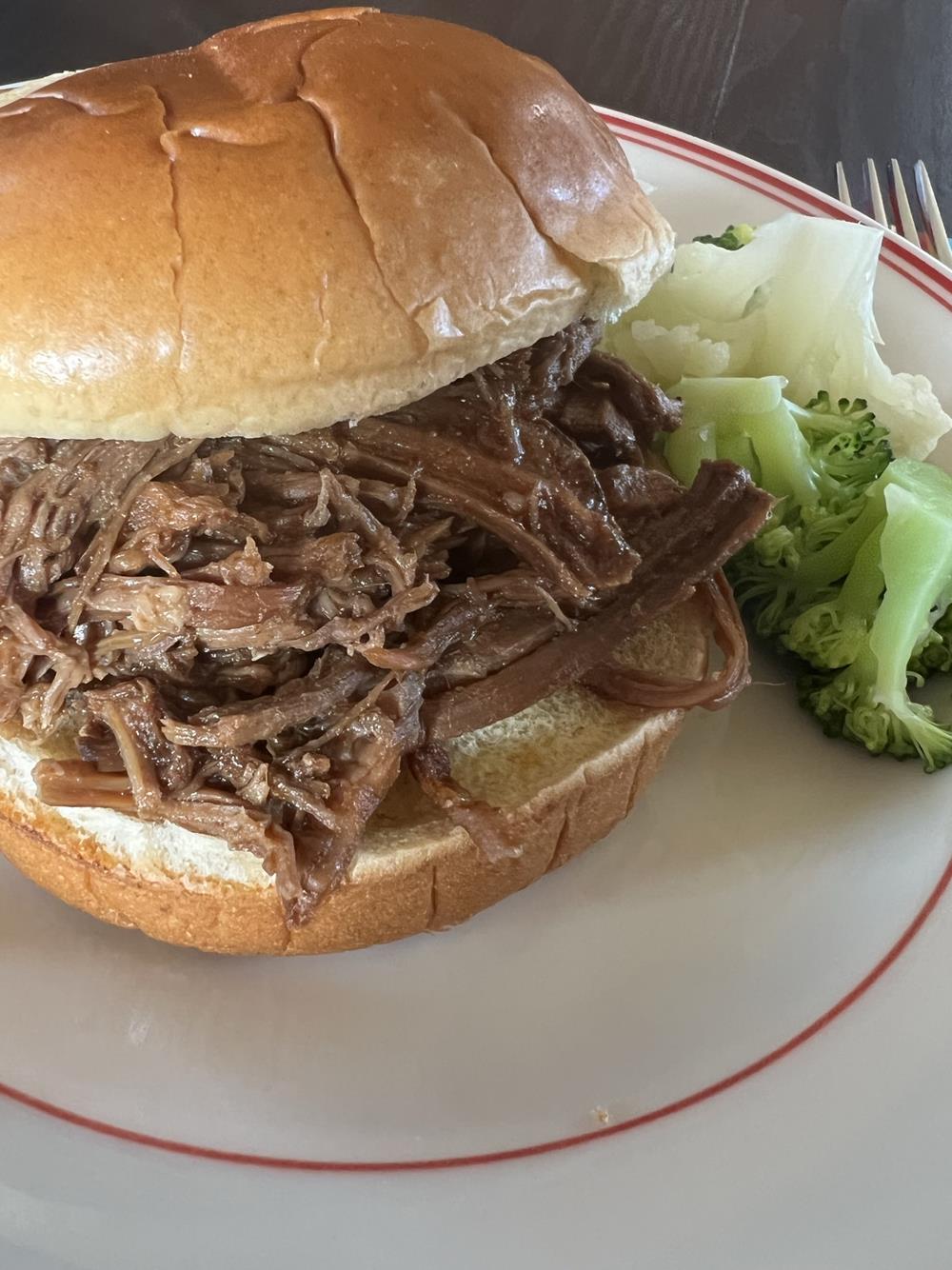 BBQ Beef Using Leftover Roast