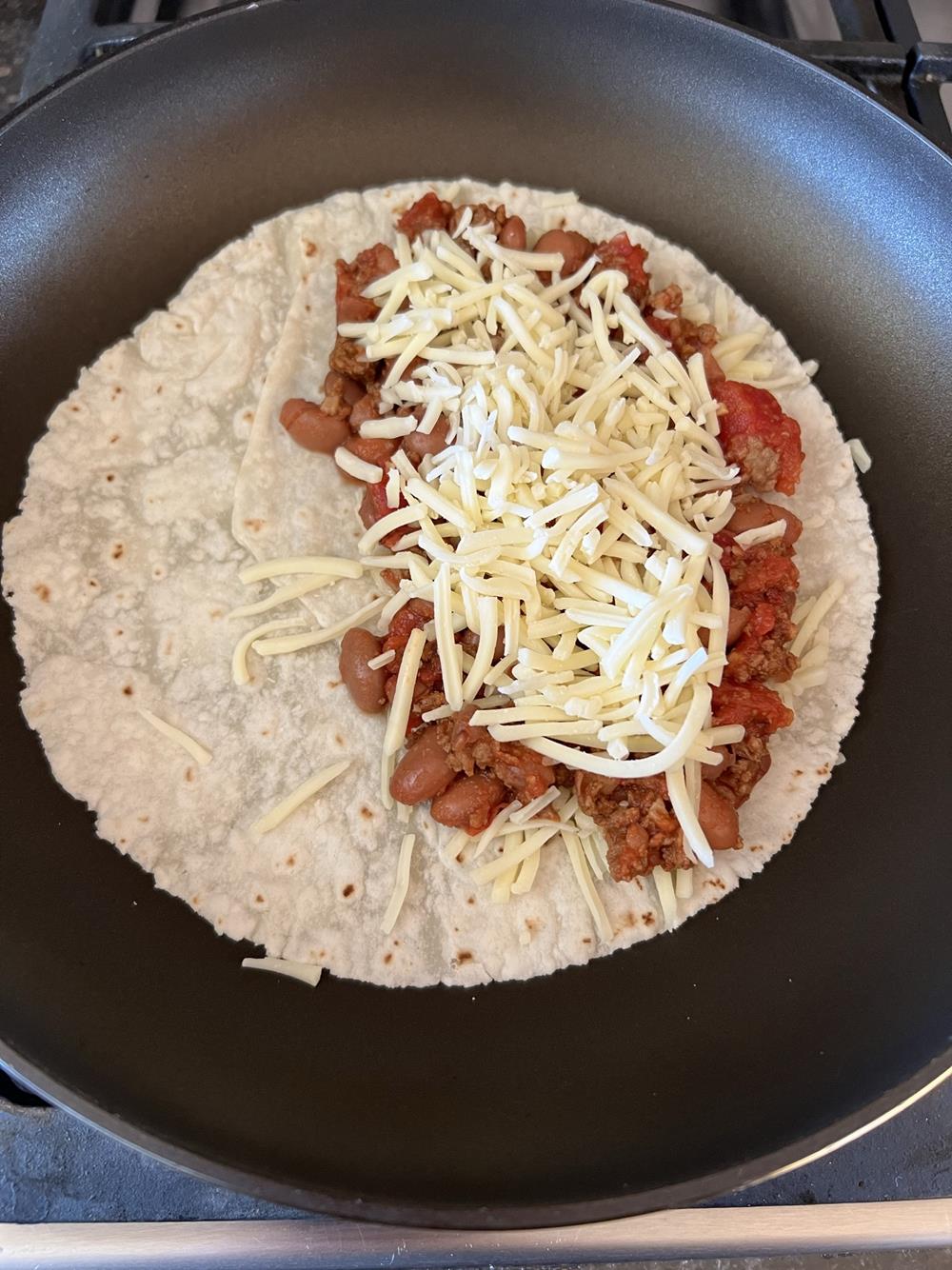 Chili Quesadilla Recipe Cooking Three Ingredients