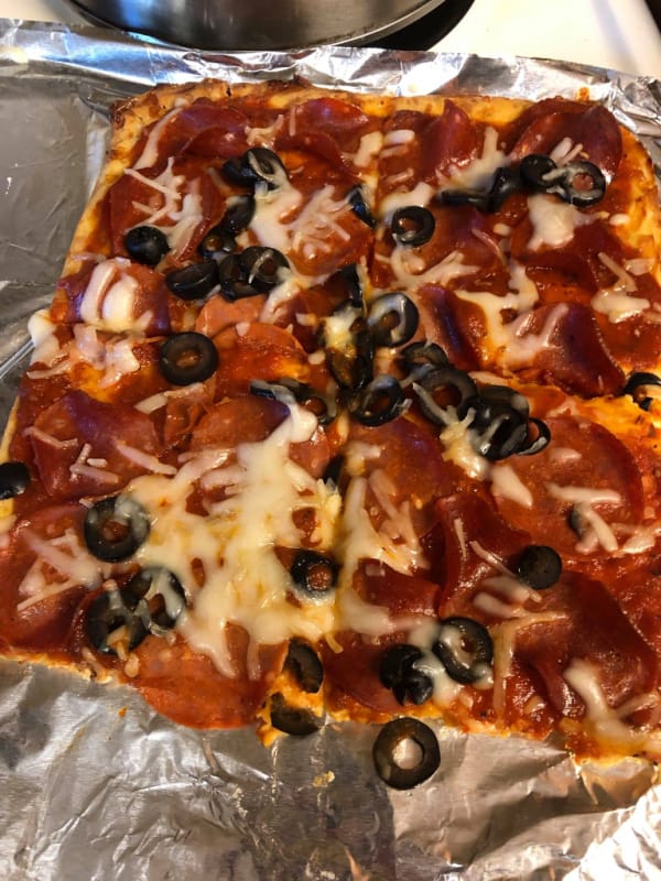 flourless pizza 