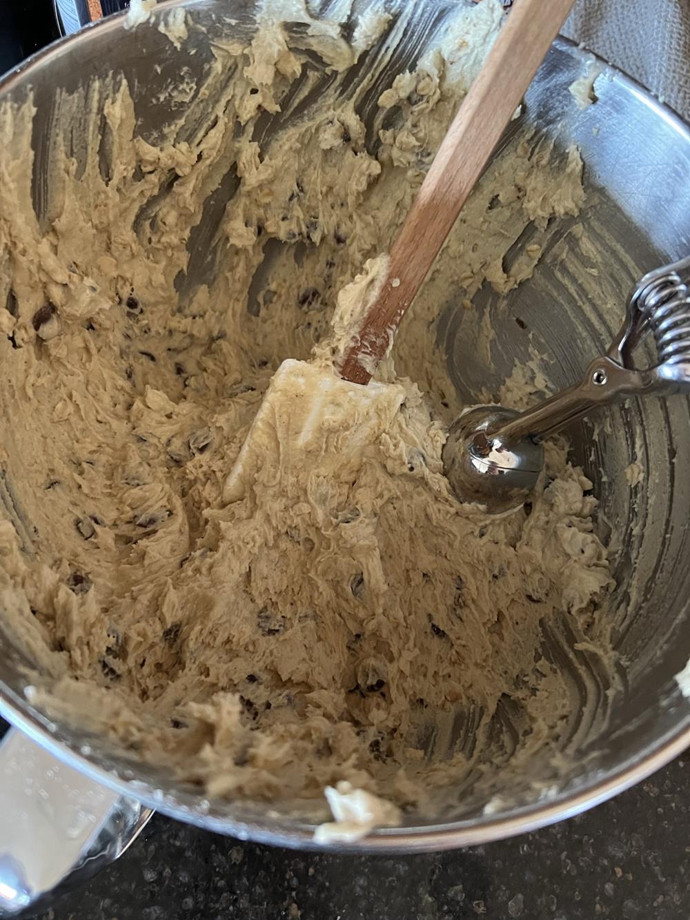 oatmeal chocolate chip cookie dough