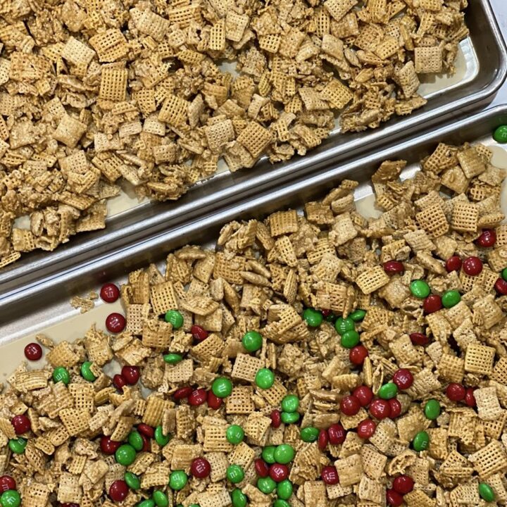 caramel corn chex mix