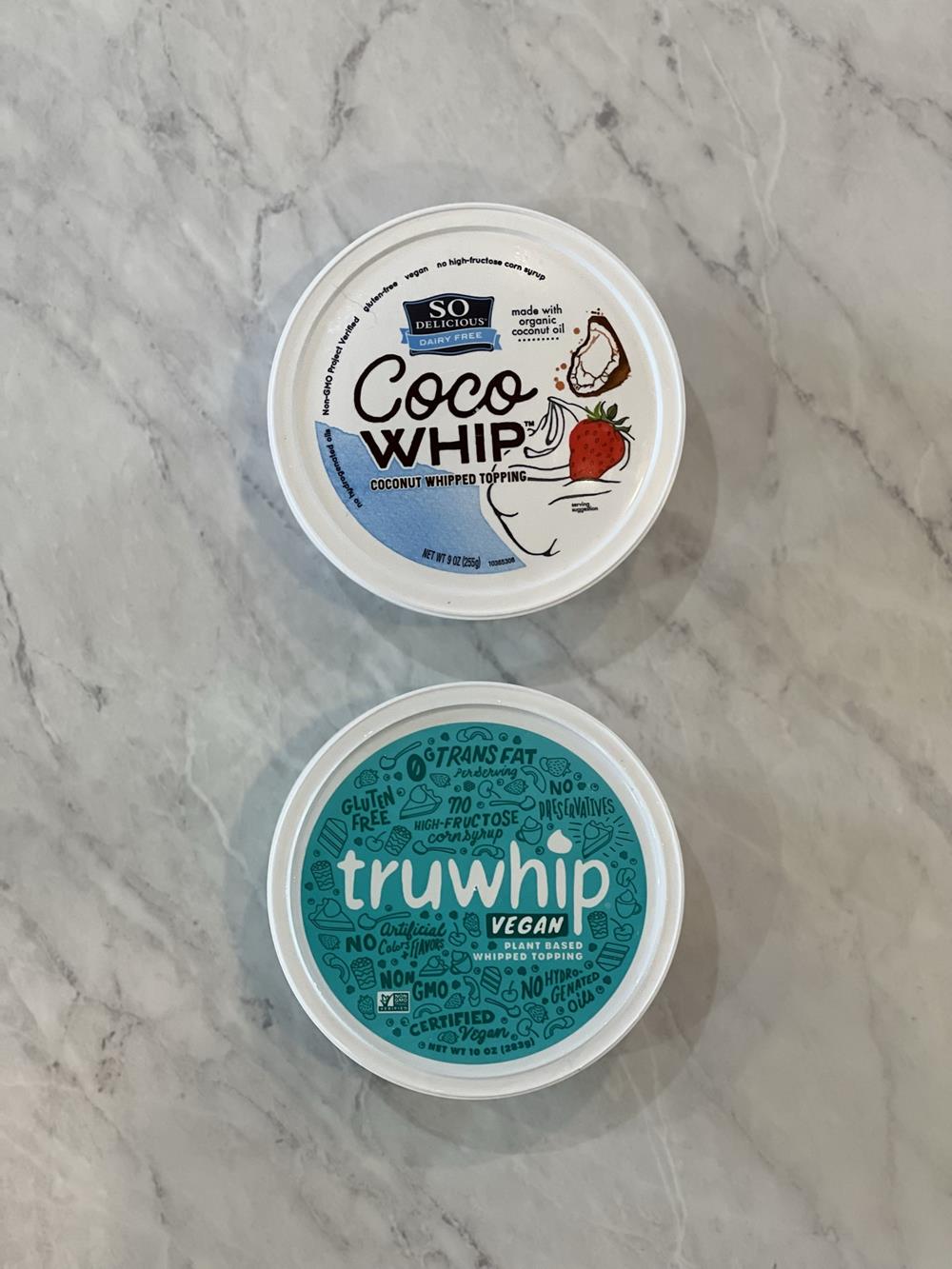 dairy free whipped toppings in containers