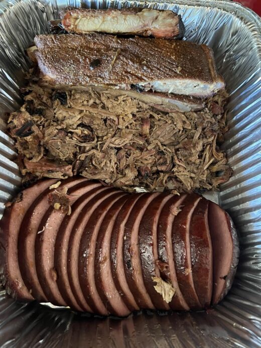 bbq in a foil pan