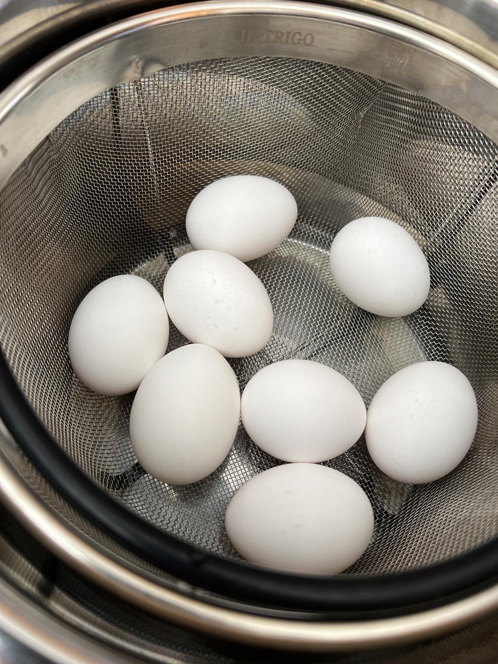 eggs in an instant pot insert