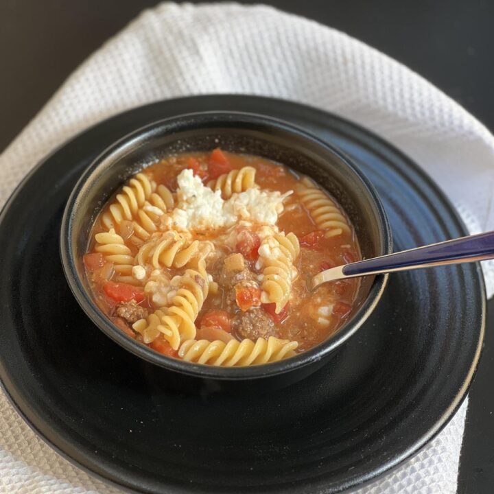 Lasagna Soup