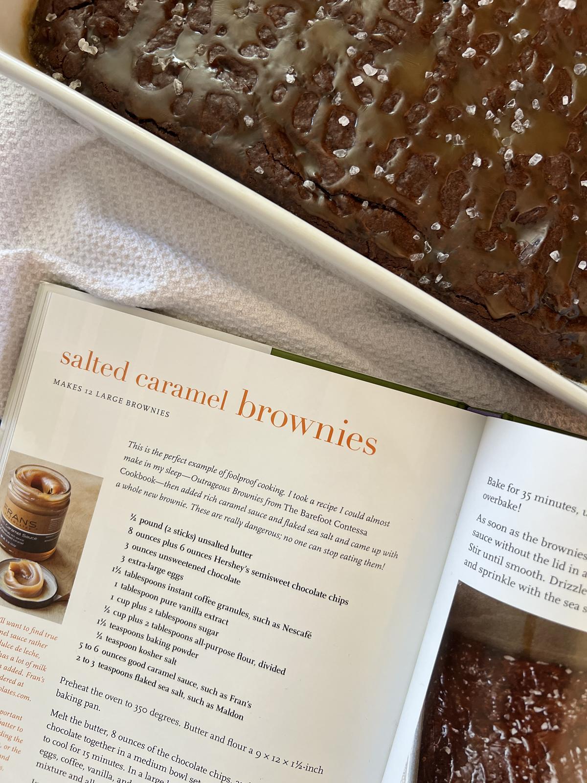 Ina Garten Salted Caramel Brownies