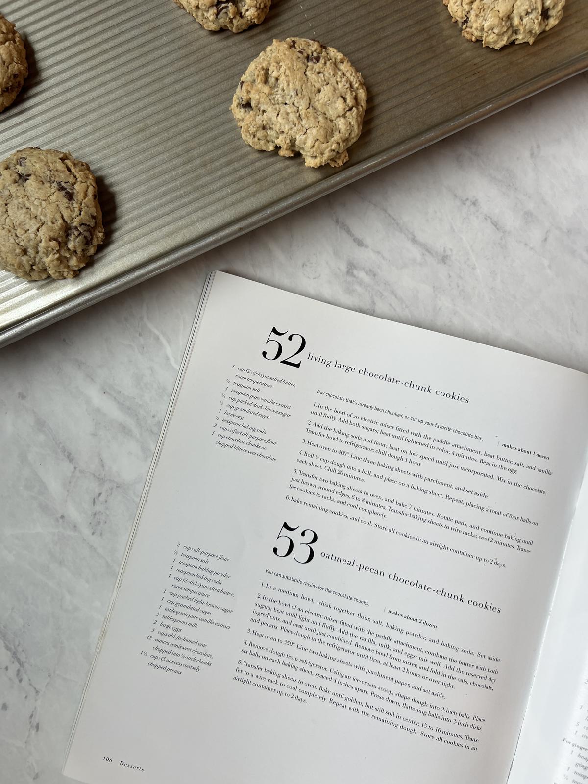 Oatmeal Chocolate Pecan Cookie and recipe