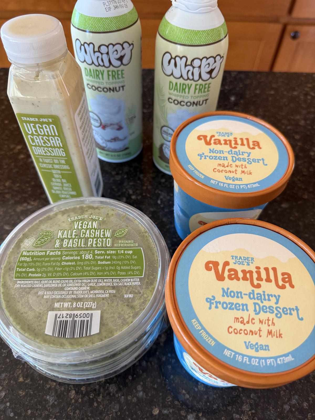 dairy free trader joes products
