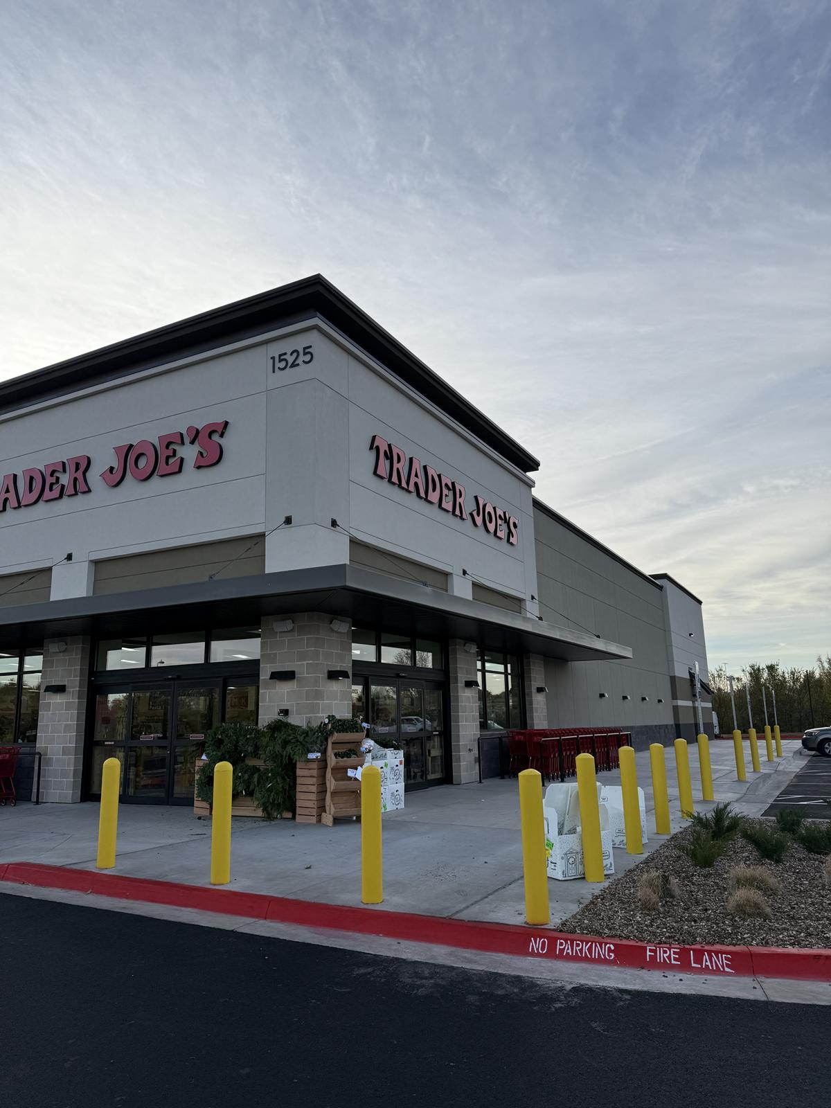 outside of Trader Joe's in Oklahoma