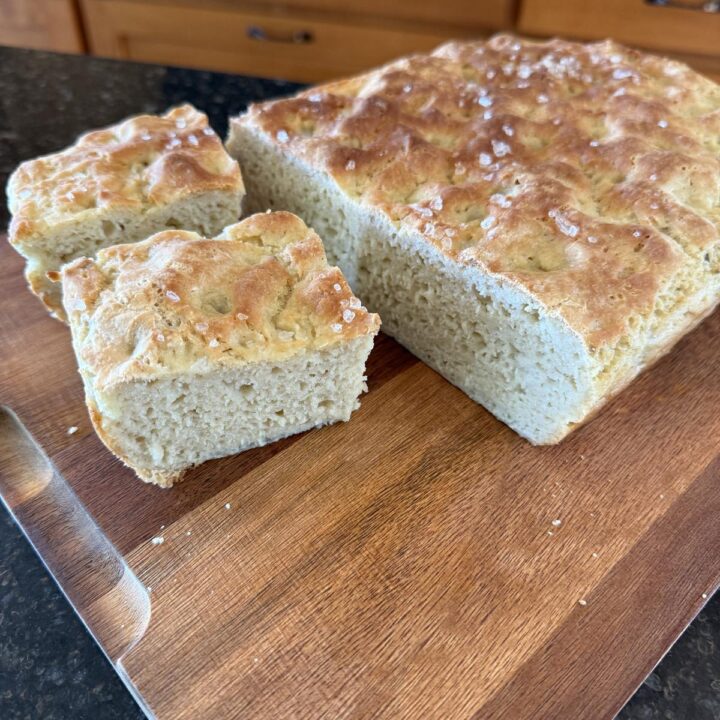 Gluten Free Sourdough Focaccia