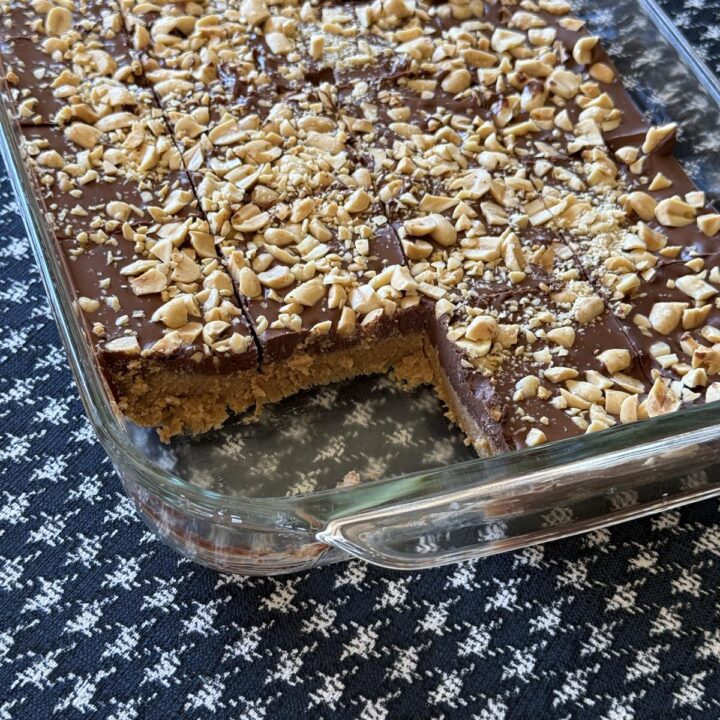No Bake Peanut Butter Bars