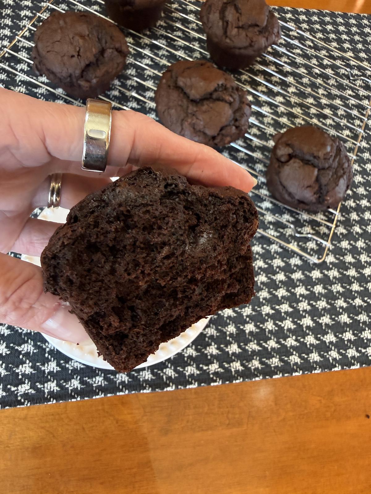 gluten free chocolate muffin
